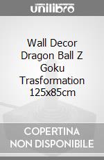 Wall Decor Dragon Ball Z Goku Trasformation 125x85cm videogame di GPOS