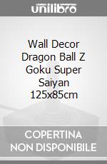 Wall Decor Dragon Ball Z Goku Super Saiyan 125x85cm videogame di GPOS