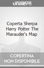 Coperta Sherpa Harry Potter The Marauder's Map