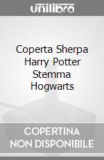 Coperta Sherpa Harry Potter Stemma Hogwarts