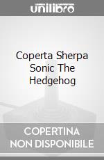 Coperta Sherpa Sonic The Hedgehog videogame di APOR
