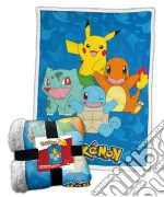 Coperta Sherpa Pokemon Happy Crew game acc