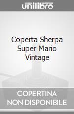 Coperta Sherpa Super Mario Vintage videogame di APOR