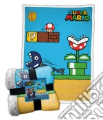 Coperta Sherpa Super Mario Vintage game acc