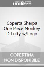 Coperta Sherpa One Piece Monkey D.Luffy w/Logo videogame di APOR