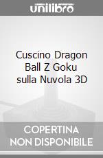 Cuscino Dragon Ball Z Goku sulla Nuvola 3D