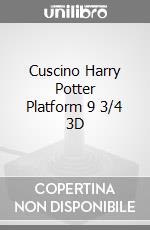 Cuscino Harry Potter Platform 9 3/4 3D videogame di GCUS