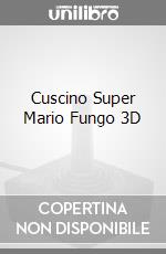 Cuscino Super Mario Fungo 3D videogame di GCUS