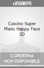 Cuscino Super Mario Happy Face 3D videogame di GCUS