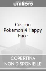 Cuscino Pokemon 4 Happy Face videogame di GCUS
