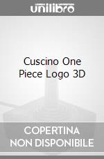 Cuscino One Piece Logo 3D videogame di GCUS