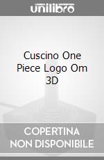 Cuscino One Piece Logo Om 3D videogame di GCUS