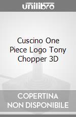 Cuscino One Piece Logo Tony Chopper 3D videogame di GCUS