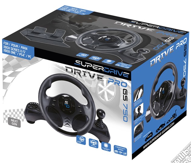 SUPERDRIVE Volante Drive Pro GS 750 XBX/PC/PS4/XONE videogame di ACC