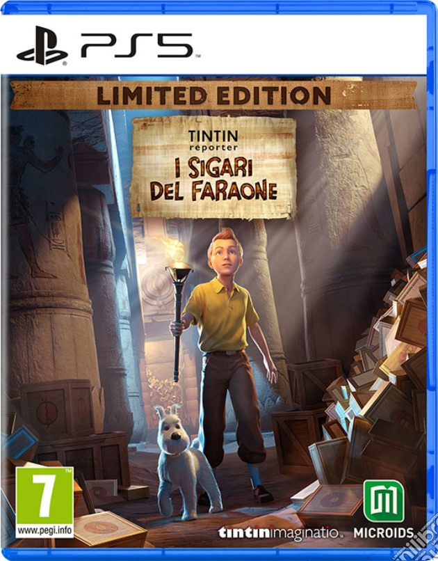 Tintin Reporter I Sigari del Faraone Limited Edition videogame di PS5