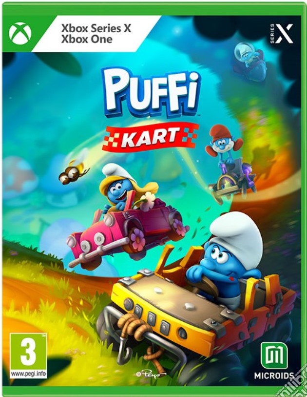 Puffi Kart videogame di XBX