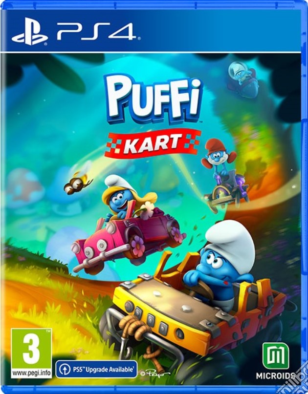 Puffi Kart videogame di PS4
