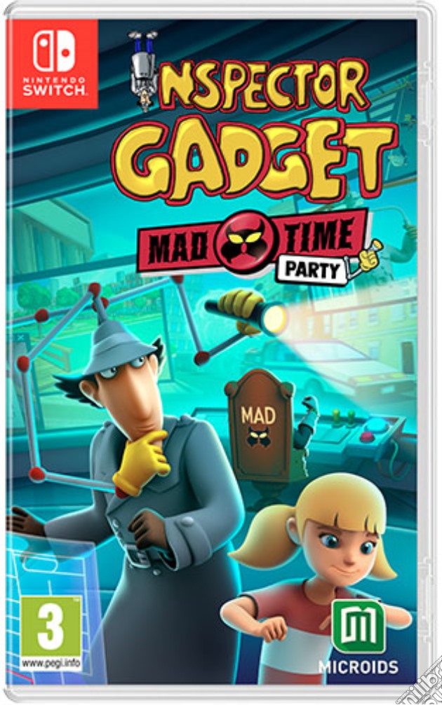 Inspector Gadget Mad Time Party videogame di SWITCH