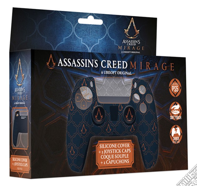 FREAKS PS5 Set Ctrl Cover + Gommini Assassin's Creed Mirage videogame di ACFG