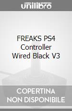 FREAKS PS4 Controller Wired Black V3 videogame di ACFG