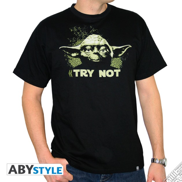 T-Shirt Star Wars - Yoda Try M videogame di TSH