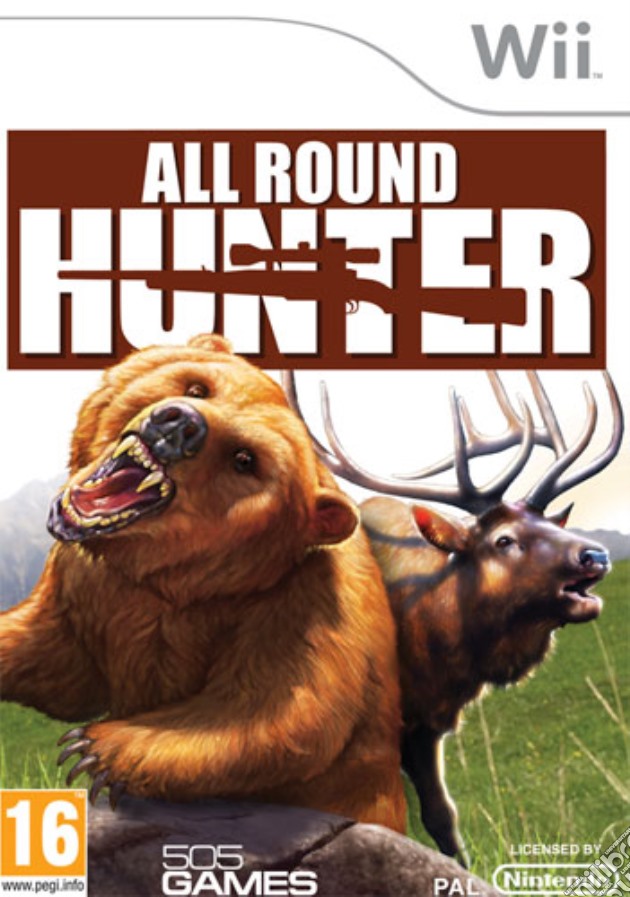 All Round Hunter + Fucile videogame di WII
