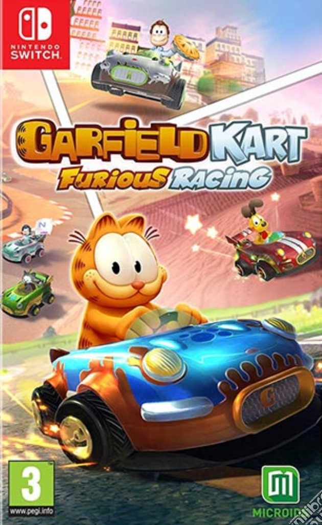 Garfield Kart Furious Racing videogame di SWITCH