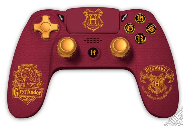 FREAKS PS4 Controller Wireless Harry Potter Grifondoro videogame di ACFG