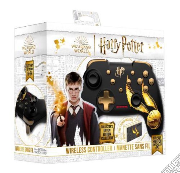 FREAKS SWITCH Controller Wireless Harry Potter Boccino D'oro videogame di ACFG