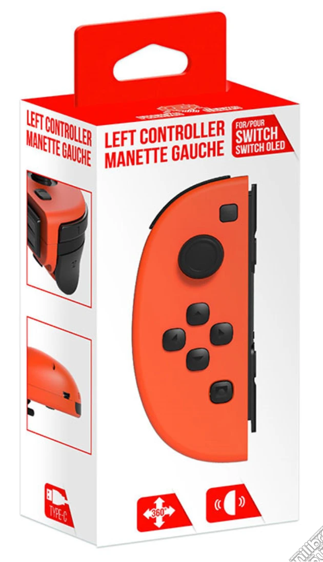 FREAKS SWITCH Joy-Con Bluetooth Sinistro Arancione V2 videogame di ACFG