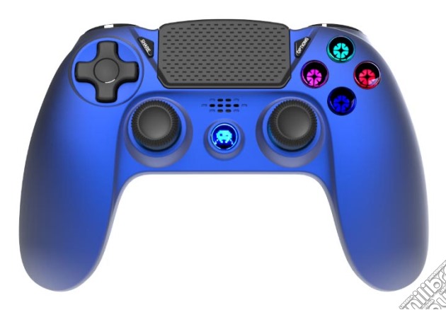 FREAKS PS4 Controller Wireless Blue Metal videogame di ACFG