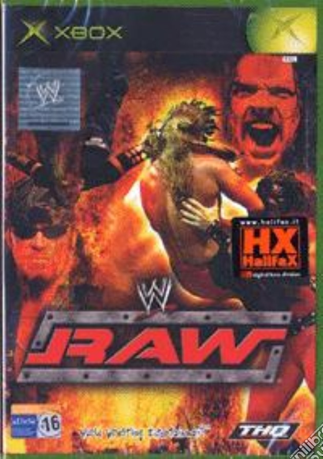 Wwf Raw videogame di XBOX