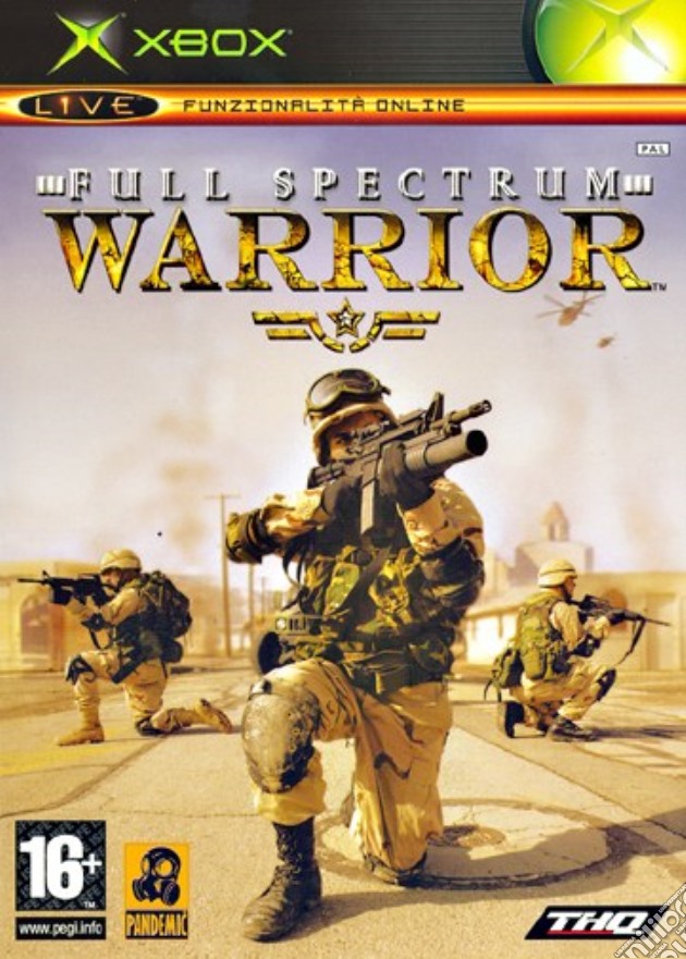 Full Spectrum Warrior videogame di XBOX