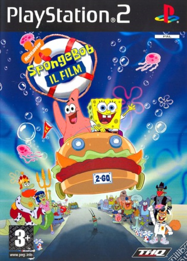 Spongebob Movie videogame di PS2
