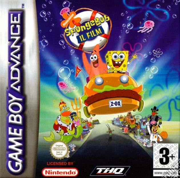 Spongebob Movie videogame di GBA