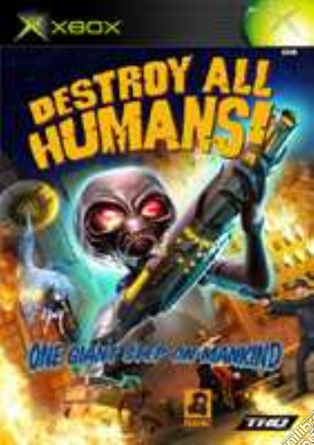 Destroy all Humans videogame di XBOX
