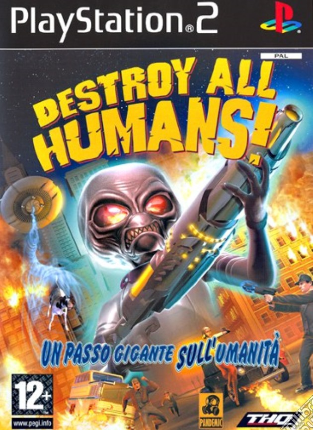 Destroy all Humans videogame di PS2