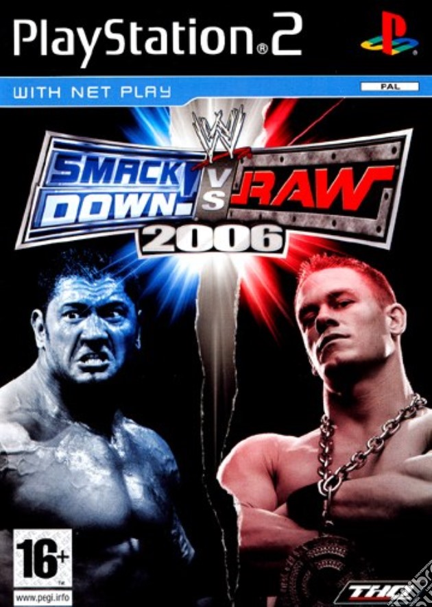 WWE Smackdown vs Raw 2 (UE) videogame di PS2