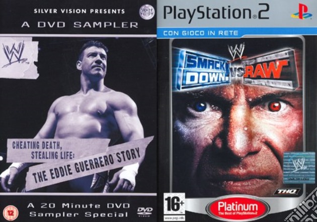 WWE Smackdown Vs Raw + DVD Extra videogame di PS2