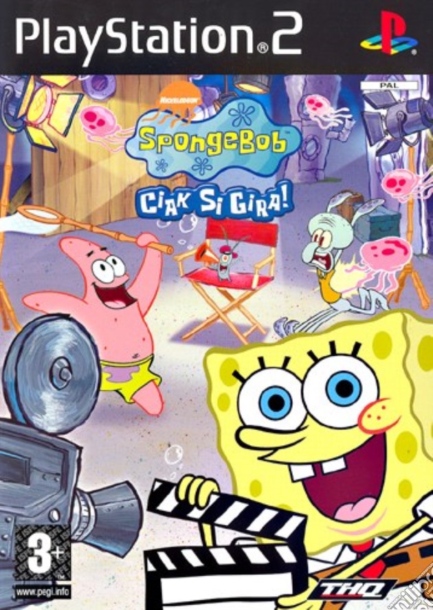 Spongebob: Ciak si Gira! videogame di PS2