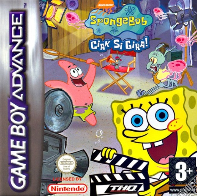 Spongebob: Ciak si Gira! videogame di GBA