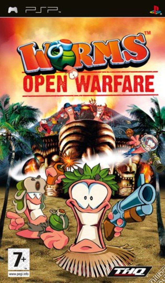 Worms: Open Warfare videogame di PSP