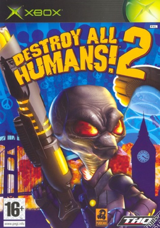 Destroy All Humans 2 videogame di XBOX