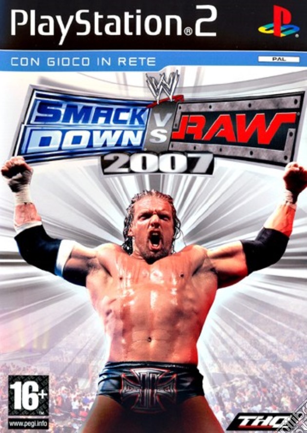 WWE Smackdown Vs Raw 2007 + DVD videogame di PS2