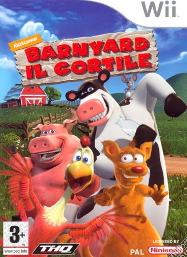 The Barnyard videogame di WII