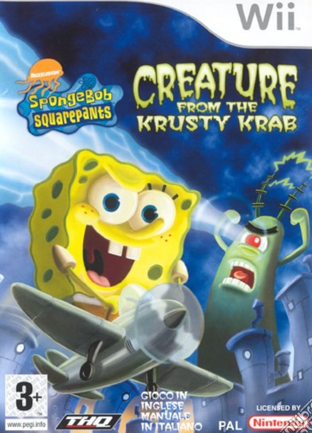Spongebob Squarepants&Friends Krusty Kra videogame di WII