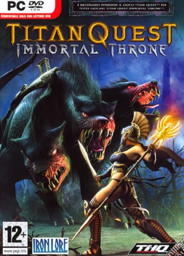 Titan Quest: The Immortal Throne videogame di PC