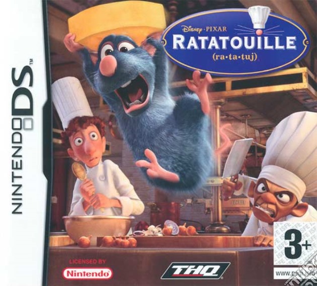Ratatouille videogame di NDS