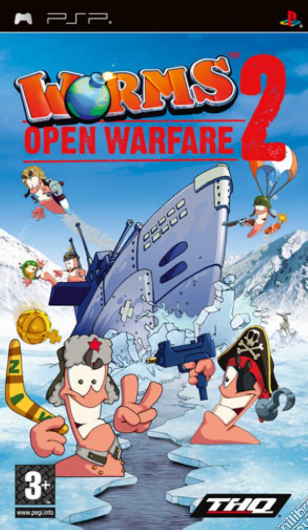 Worms Open Warfare 2 videogame di PSP