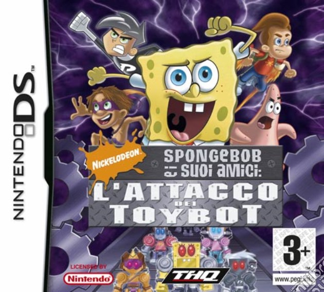 Spongebob : L'Invasione dei Toybots videogame di NDS